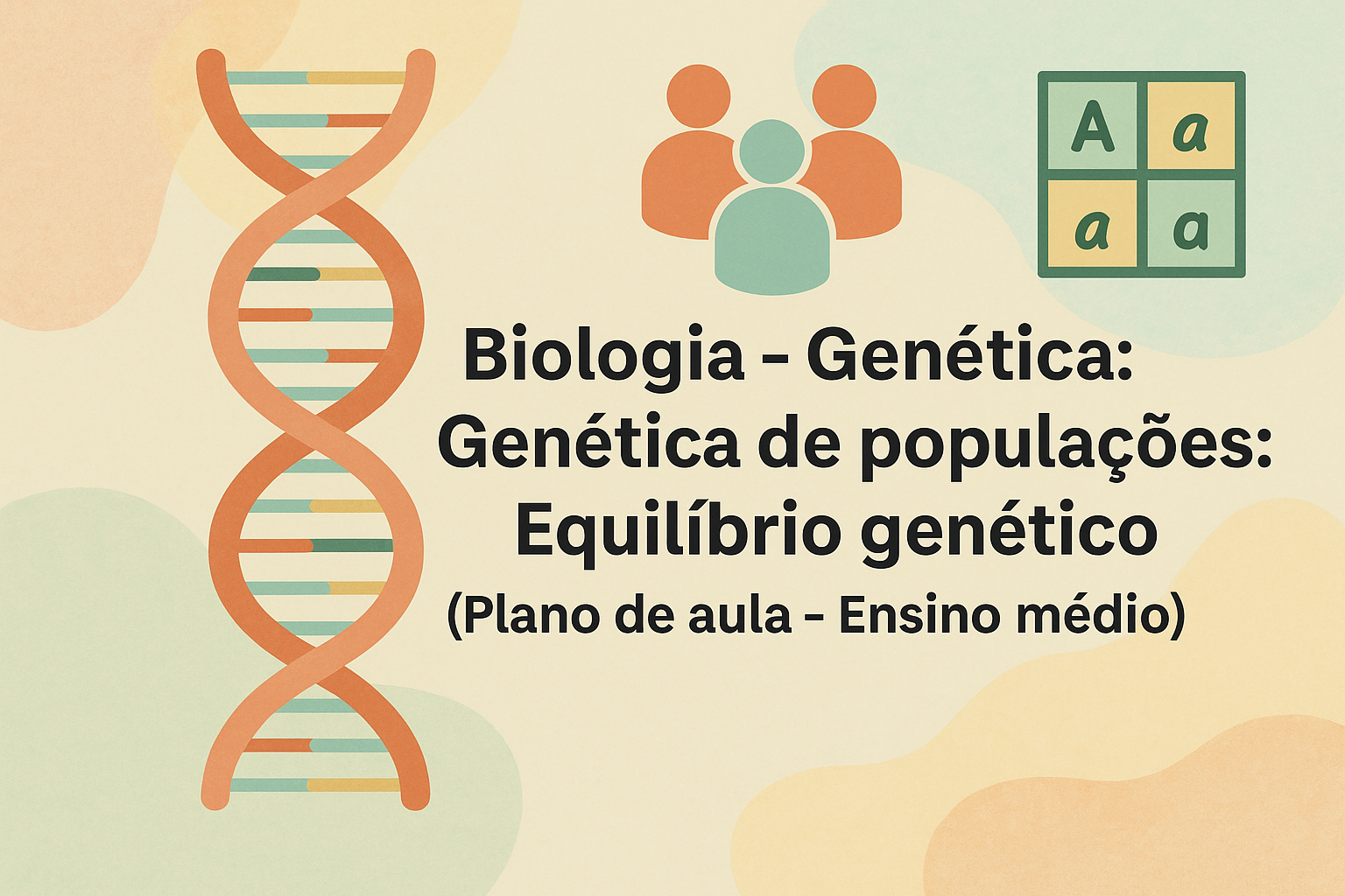 No momento, você está visualizando Biologia – Genética: Genética de populações: Equilíbrio genético (Plano de aula – Ensino médio)
