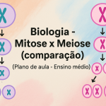 Biologia – Mitose x Meiose (comparação) (Plano de aula – Ensino médio)