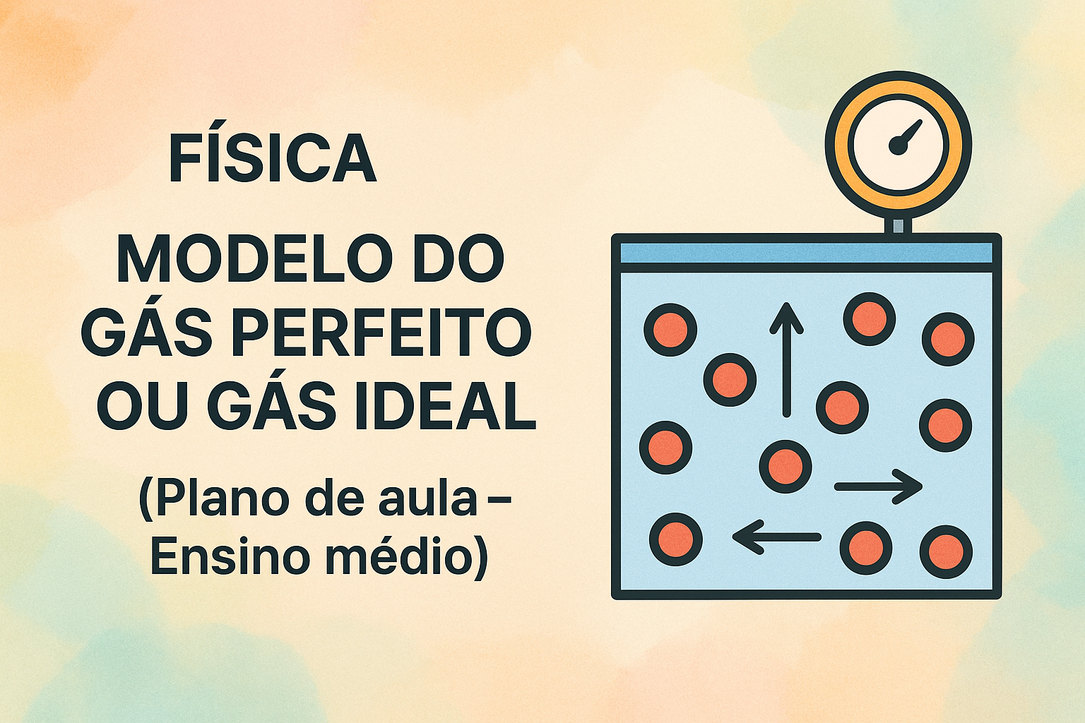 No momento, você está visualizando Física – Modelo do gás perfeito ou gás ideal (Plano de aula – Ensino médio)