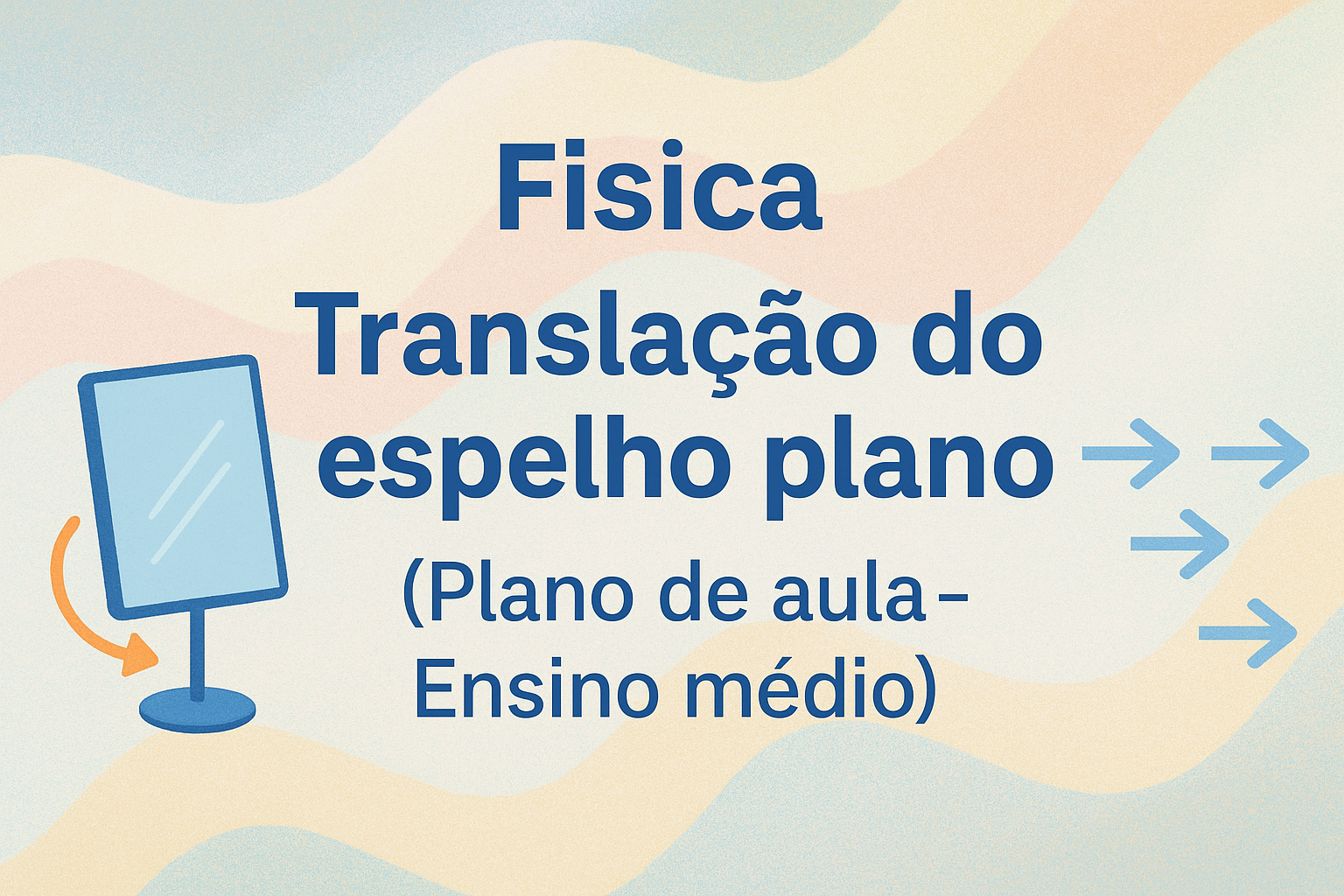 No momento, você está visualizando Física – Translação do espelho plano (Plano de aula – Ensino médio)