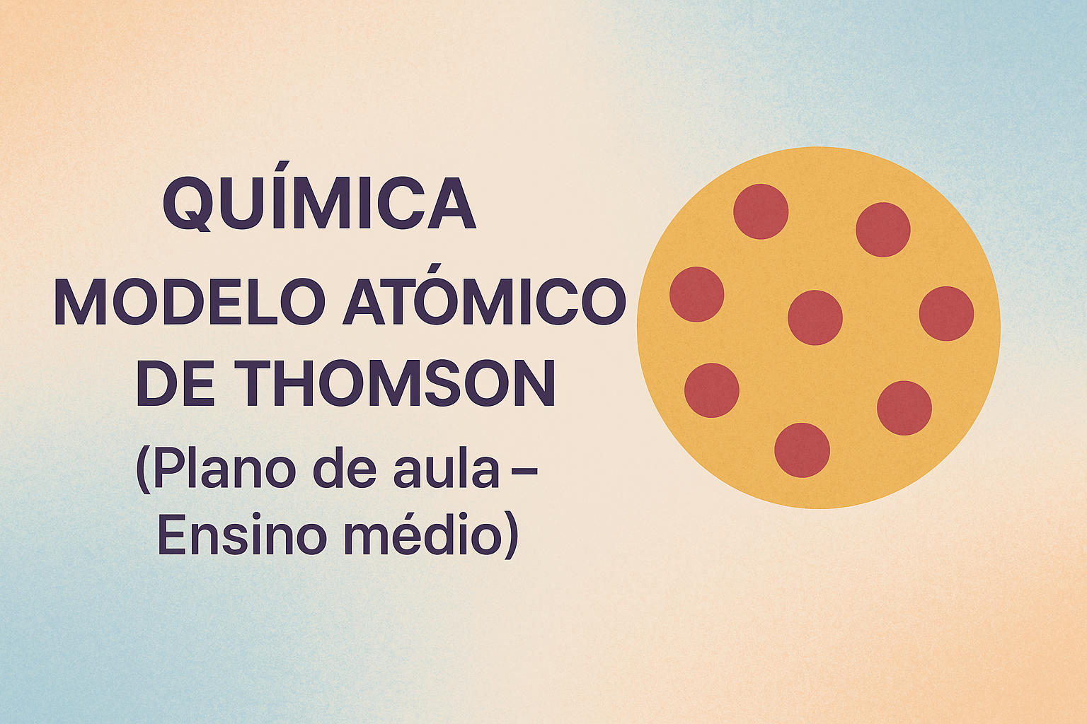 No momento, você está visualizando Química – Modelo atômico de Thomson (Plano de aula – Ensino médio)