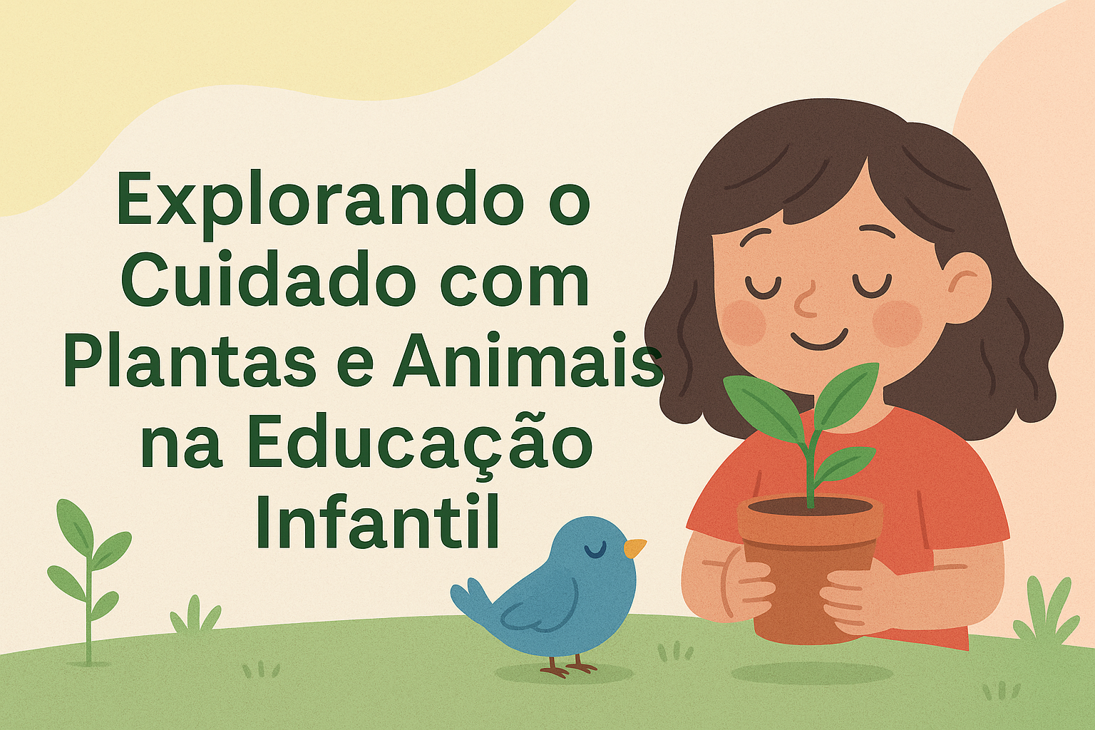 No momento, você está visualizando Explorando o Cuidado com Plantas e Animais na Educação Infantil