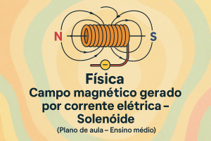 Leia mais sobre o artigo Física – Campo magnético gerado por corrente elétrica – Solenóide (Plano de aula – Ensino médio)