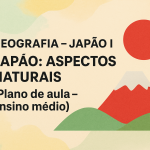 Geografia – Japão I (Japão Aspectos Naturais) (Plano de aula – Ensino médio)
