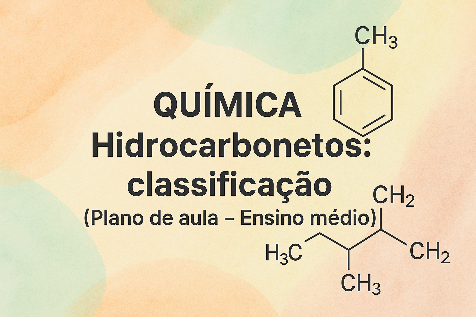 No momento, você está visualizando Química – Hidrocarbonetos: classificação (Plano de aula – Ensino médio)