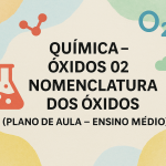 Química – Óxidos 02: Nomenclatura dos óxidos (Plano de aula – Ensino médio)