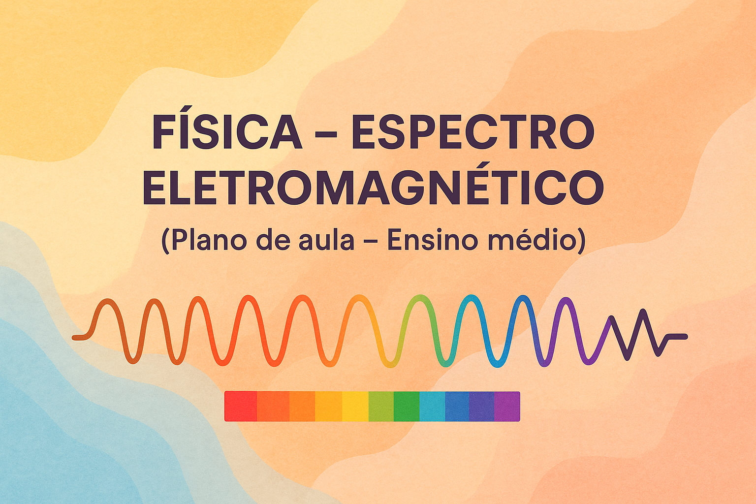 No momento, você está visualizando Física – Espectro Eletromagnético (Plano de aula – Ensino médio)