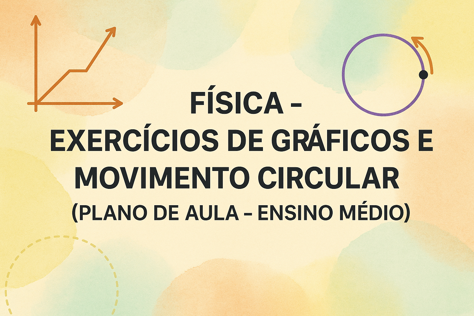 No momento, você está visualizando Física – Exercícios de Gráficos e Movimento Circular (Plano de aula – Ensino médio)