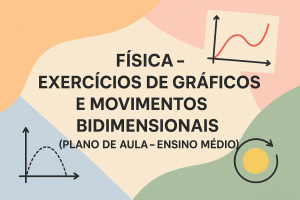 Leia mais sobre o artigo Física – Exercícios de Gráficos e Movimentos Bidimensionais (Plano de aula – Ensino médio)
