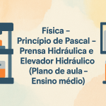Física – Princípio de Pascal – Prensa Hidráulica e Elevador Hidráulico (Plano de aula – Ensino médio)