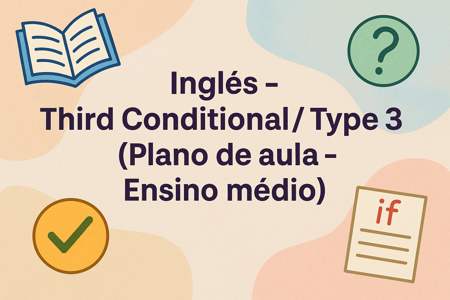 No momento, você está visualizando Inglês – Third Conditional/ Type 3 (Plano de aula – Ensino médio)