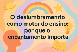 Leia mais sobre o artigo O deslumbramento como motor do ensino: por que o encantamento importa