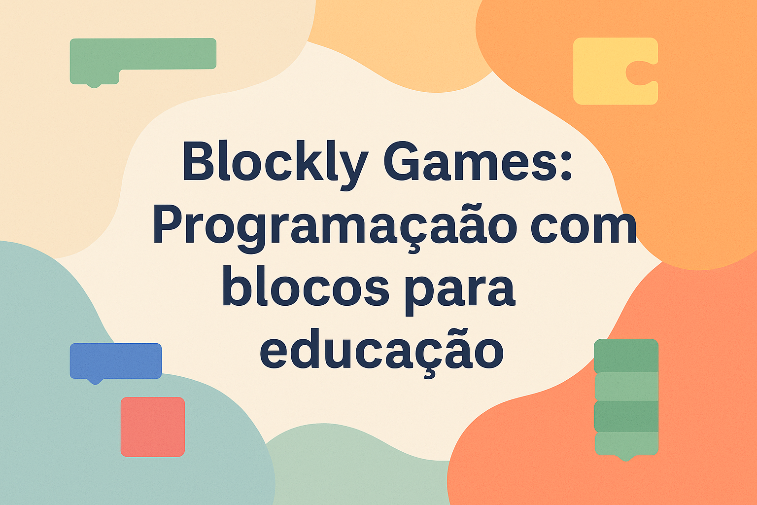 No momento, você está visualizando Blockly Games: Programação com blocos para educação