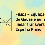 Física – Equação de Gauss e aumento linear transversal – Espelho Plano