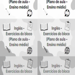 Inglês – Exercícios do bloco (Plano de aula – Ensino médio)