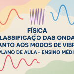 Física – Classificação das ondas quanto aos modos de vibração (Plano de aula – Ensino médio)