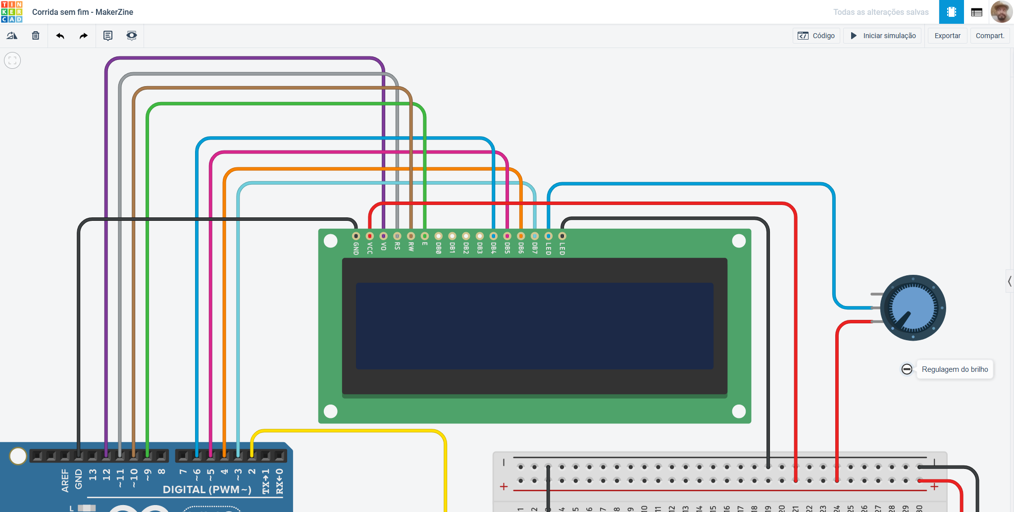 Arduino + Dino Run (T-rex do Google) = Jogo automatizado – MakerZine