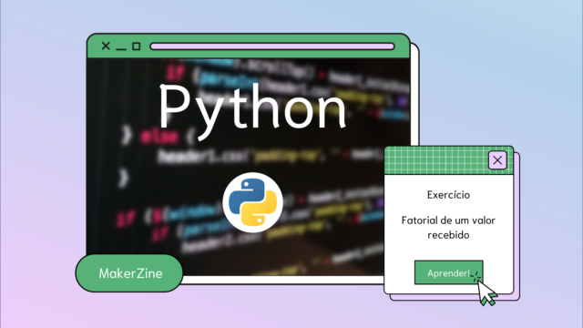 Python: Fatorial de um valor recebido
