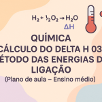 Química – Cálculo do Delta H 03: método das energias de ligação (Plano de aula – Ensino médio)